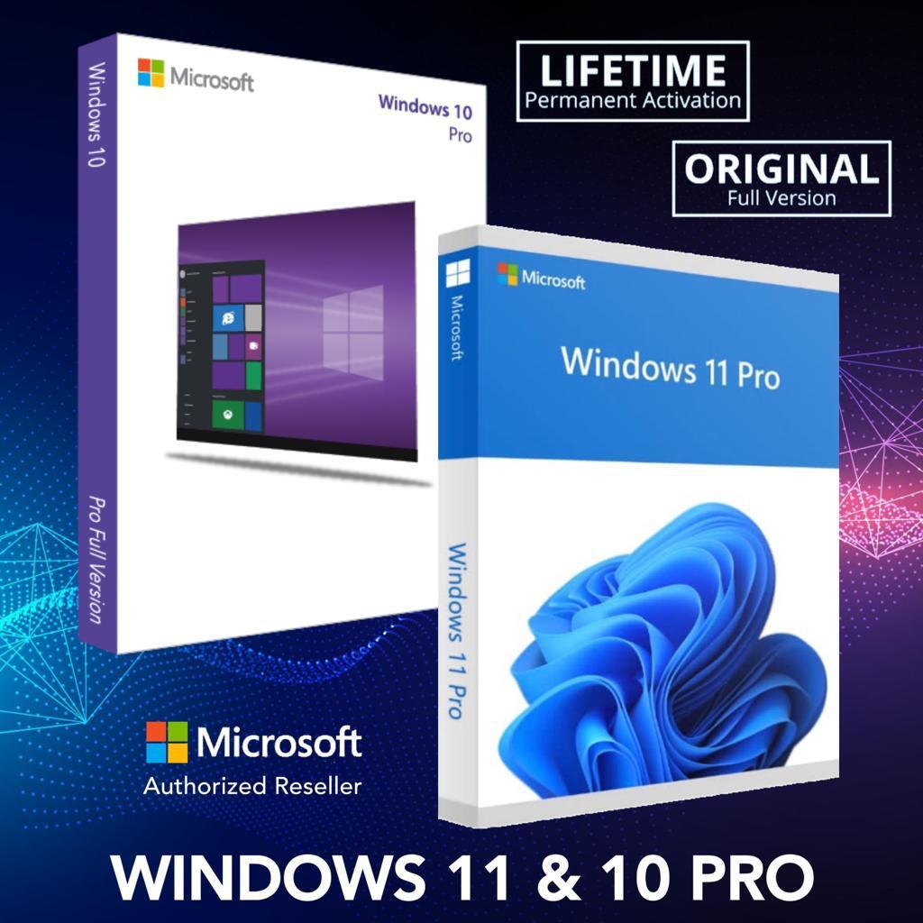 WINDOWS 11 & 10 PRO HOME PROFESSIONAL | ORIGINAL LICENSE KEY