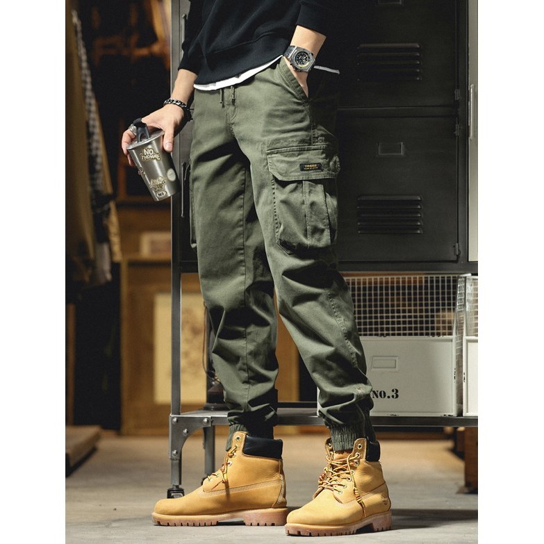 Jgh5 - High-Quality Jogger Khaki Pants Standard Export Goods